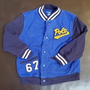Polo by Ralph Lauren Boys fleece jacket sz 24m